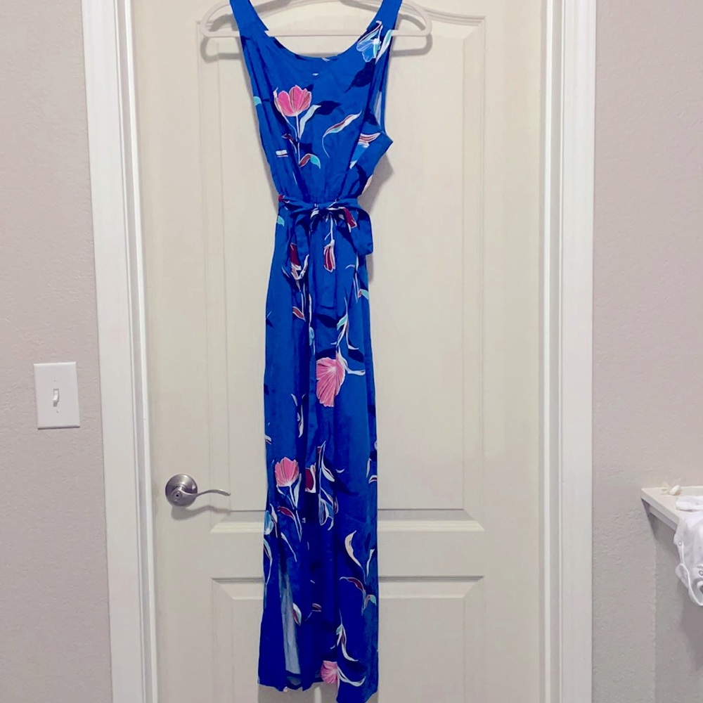 Blue flower dress